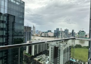 Bán căn hộ view sông 2 phòng ngủ tại The Crest - Metropole với nội thất cơ bản